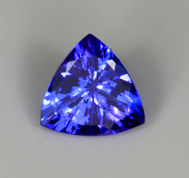 Tanzanite Trilliant Cut With AAA Color 