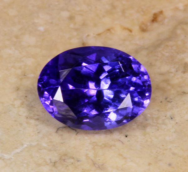Oval Tanzanite 1.16 Carat BVV Color