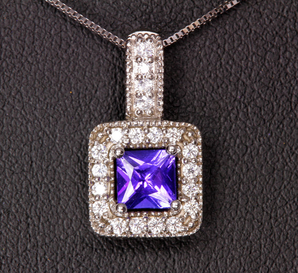 Tanzanite Pendant .58 Carat BVV Color