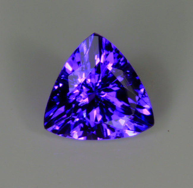 Trilliant Tanzanite With Strong Color Change 1.07 Carats