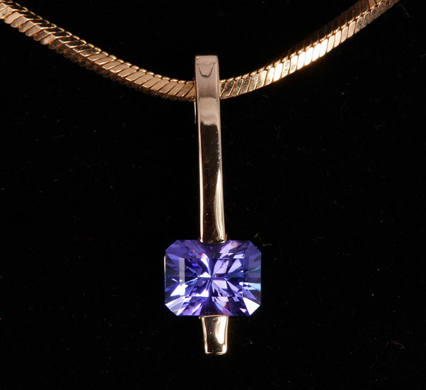 Tanzanite Pendant 1.18 Carat BVV Color