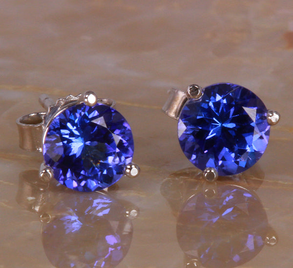 Tanzanite Earrings 1.36 Carat