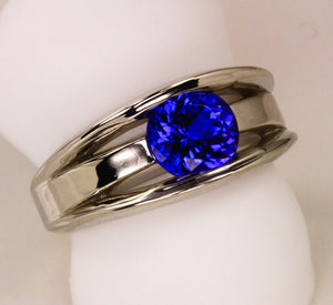 Tanzanite Ring 1.44 Carat 