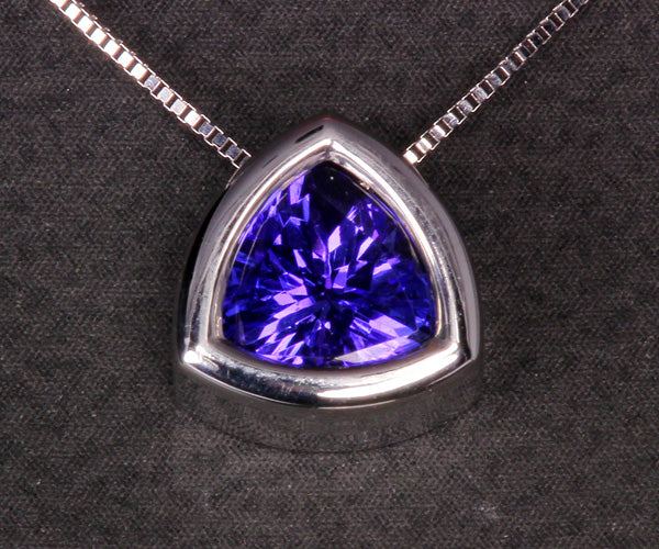 Tanzanite Pendant 1.39 Carat BVV Color