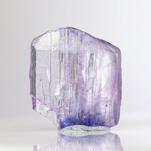 11.56ct Fancy Pinkish Violet Tanzanite Crystal