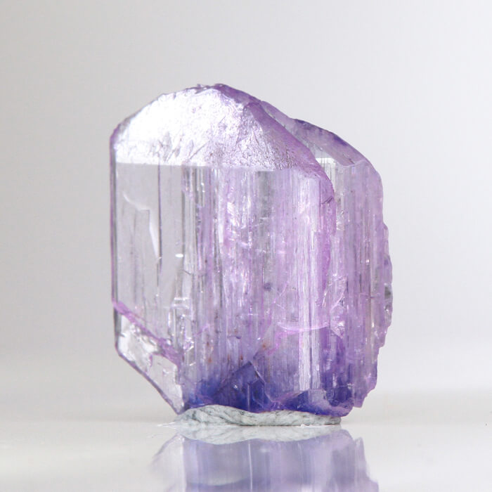 Fancy Pinkish Violet Tanzanite Crystal