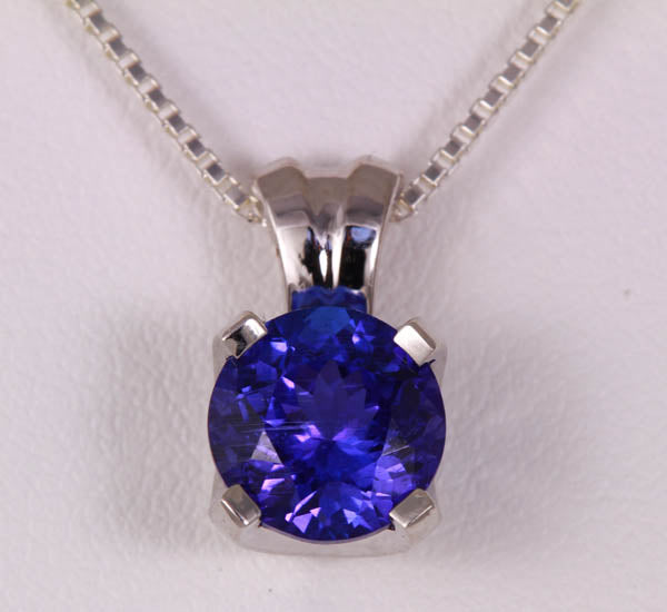 Tanzanite Pendant 1.94 Carat 14 kt. Gold