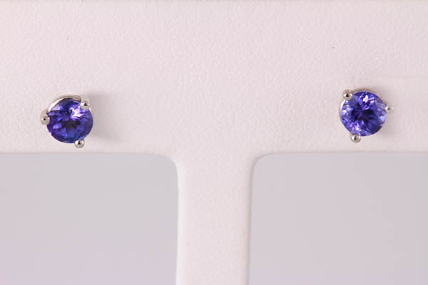 Tanzanite Earrings 1.08 Carat