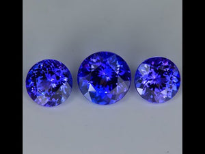 Trio of Tanzanite Gemstone 5.25cts total*
