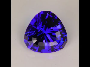 Violet Blue Trilliant Tanzanite Gemstone 6.20cts*