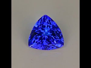 Violet Blue Trilliant Tanzanite Gemstone 4.56cts*