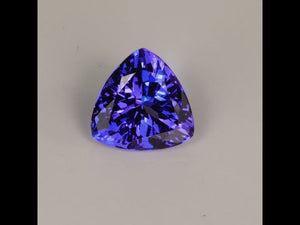 Trilliant Tanzanite Purple Blue VIDEO
