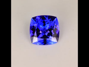 Exceptional Tanzanite Square Cushion 2.77 Carats