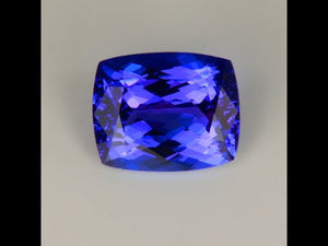 DEAL OF THE DAY!! Blue Violet Antique Cushion Tanzanite Gemstone 3.83cts