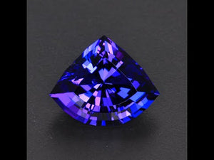 Blue Violet Shield Tanzanite Gemstone 11.53 Carats*