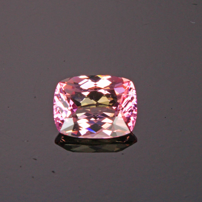 Pink Zoisite (Tanzanite)  Antique Cushion Cut Gemstone 2.06 Carats