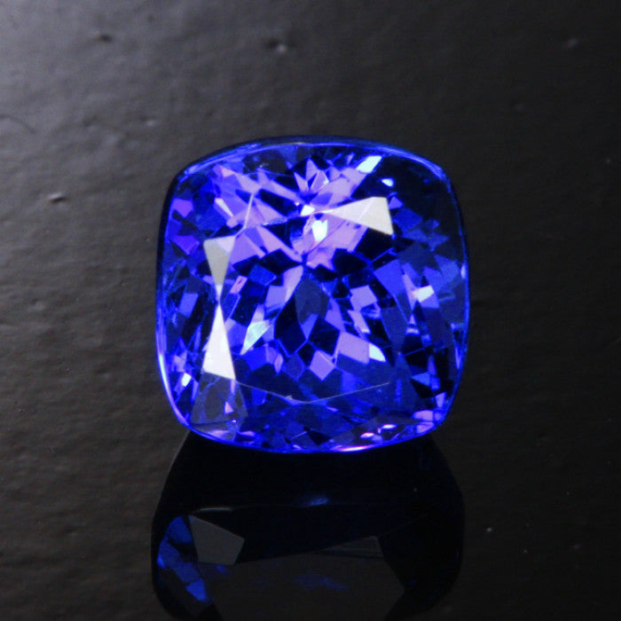 Square Cushion Tanzanite