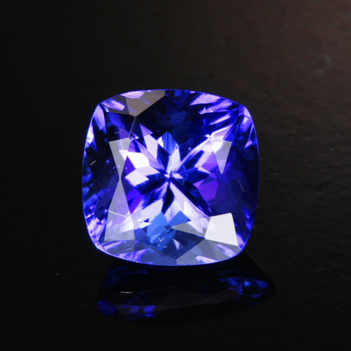Square Cushion Tanzanite