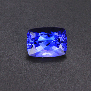 Blue Violet Antique Cushion Tanzanite Gemstone 1.81 Carats