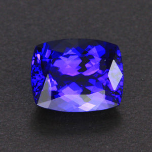ON HOLD for EMMA Blue Violet Antique Cushion Tanzanite Gemstone 3.71 Carats
