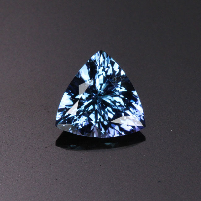 Green Blue Trilliant Cut Tanzanite Gemstone 4.29 Carats