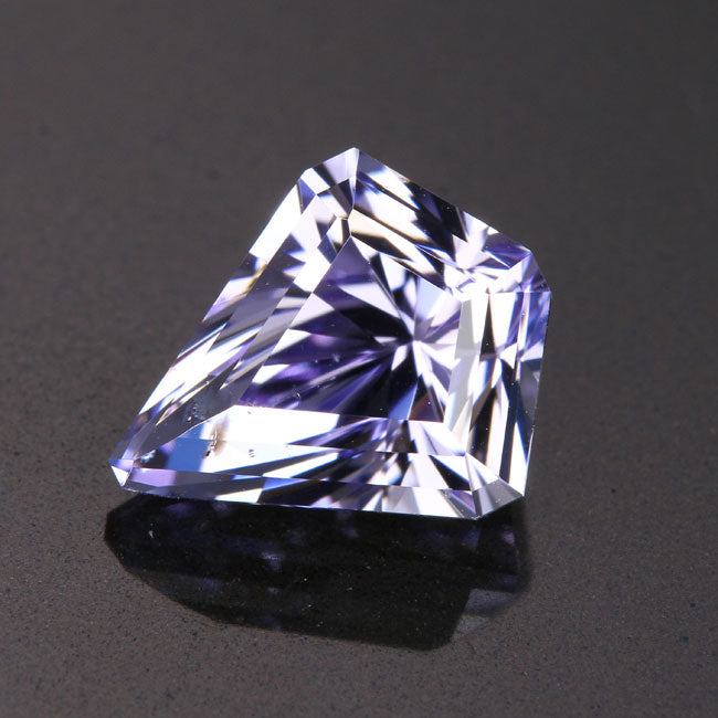 rare lavendar purple kite tanzanite gemstone