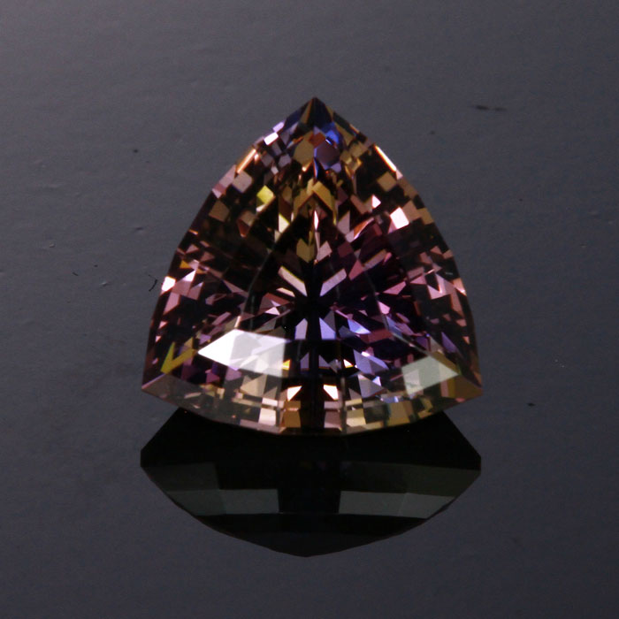 Special Cut Natural Color Step Trilliant Tanzanite Gemstone 5.82 Carats