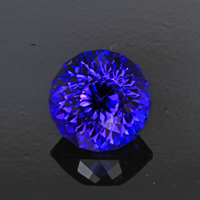 Portuguese Round Tanzanite Gemstone 6.56 Carats