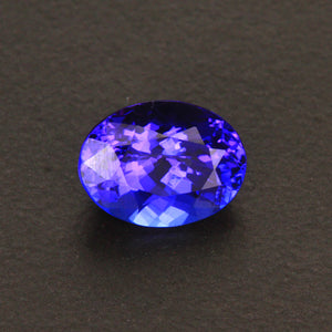 Blue Violet OvalTanzanite Gemstone 1.78 Carats