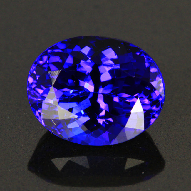 3.46 Carats Oval Tanzanite