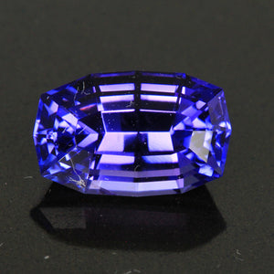 Blue Violet Vivid Antique Cushion Tanzanite Gemstone  1.61 Carats