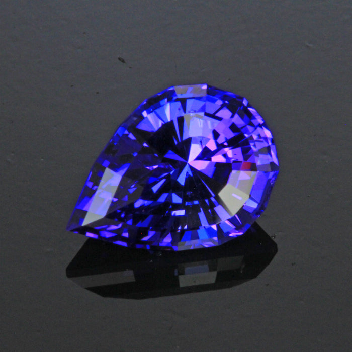 stepped pair tanzanite gemstone