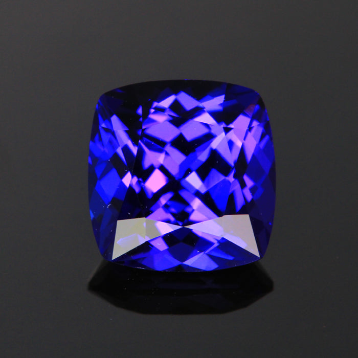 ON HOLD FOR ISABEL Square Cushion Tanzanite Gemstone 4.09 Carats