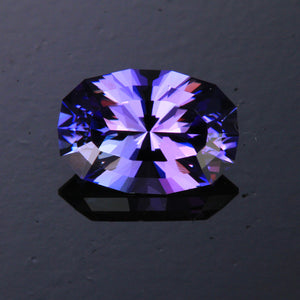 Natural Violet Blue Barion Style Oval Tanzanite Gemstone 2.0 Carats