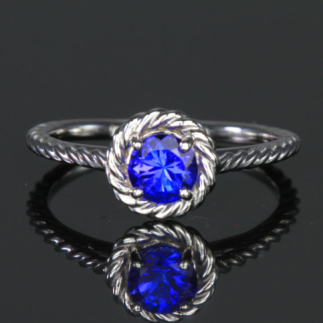 14K White Gold Tanzanite ring