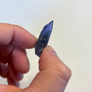 Beautiful tanzanite crystal specimen