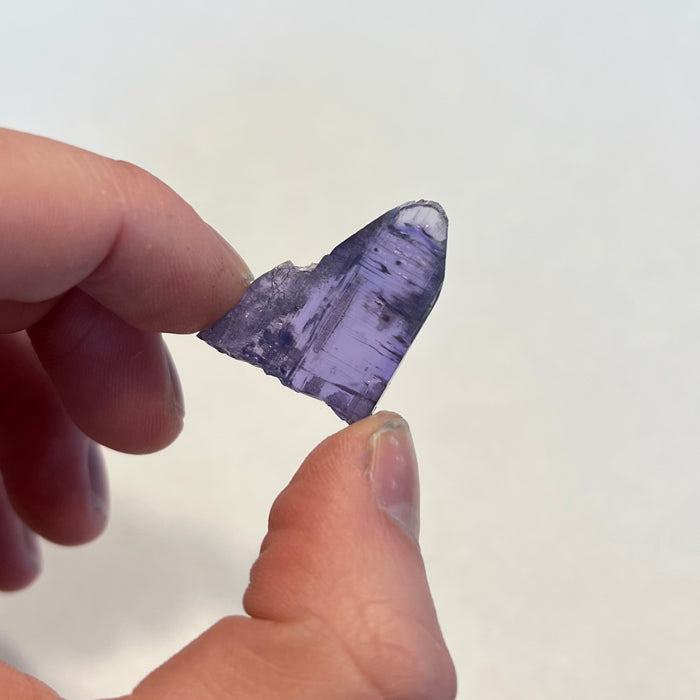 Purple Tanzanite Crystal Clear Tip
