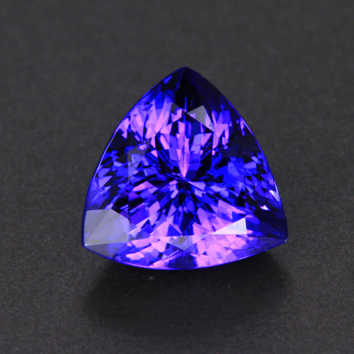 Blue Violet Trilliant Tanzanite Gemstone 3.19 Carats