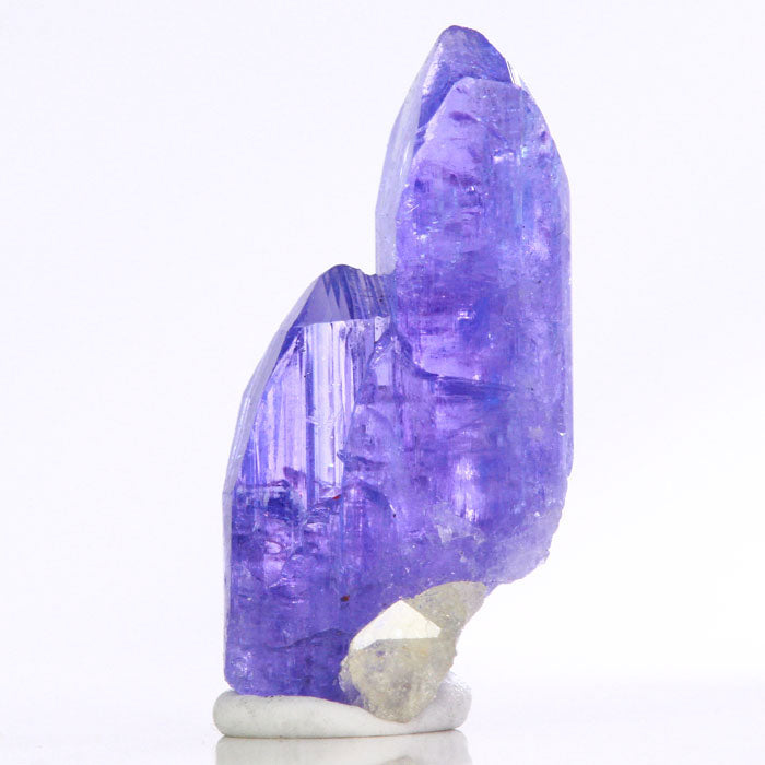 Double Terminated Tanzanite Crystal Specimen